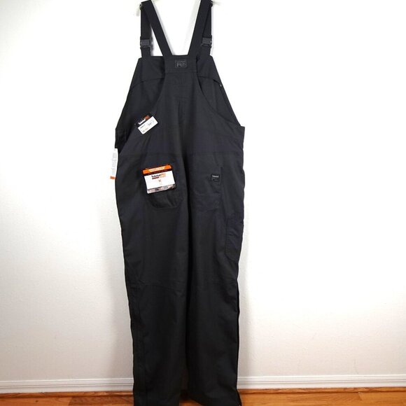 Timberland Bib Overalls Men's Size 2XLT Pro Morphix Athletic Flex Duck Carpenter - Picture 6 of 13